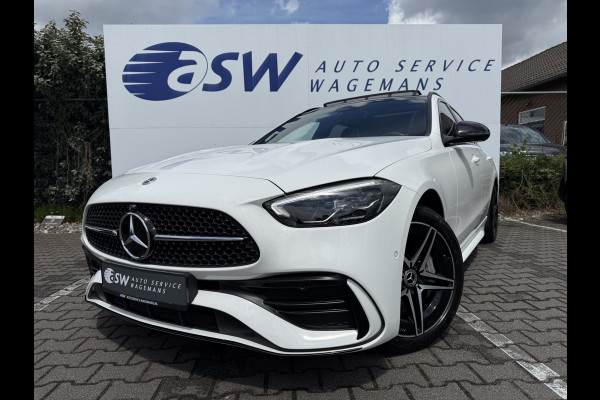 Mercedes-Benz C-Klasse Estate 300 e AMG Line | Pano | Trekhaak | Distronic | Memory | 360* Camera