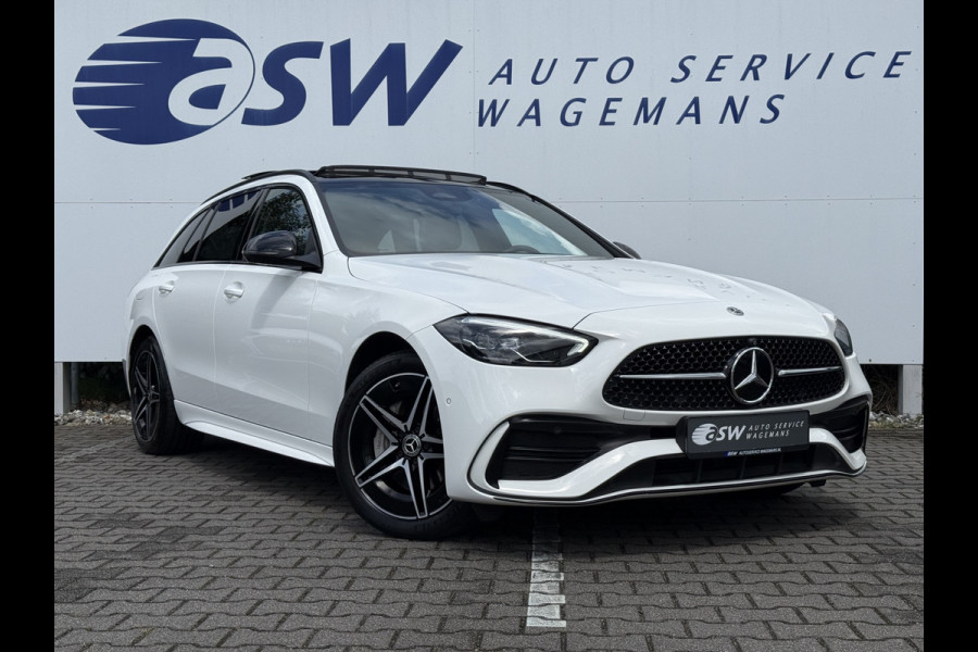 Mercedes-Benz C-Klasse Estate 300 e AMG Line | Pano | Trekhaak | Distronic | Memory | 360* Camera