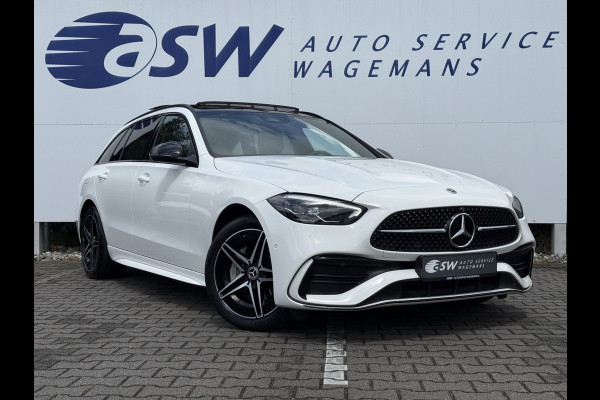 Mercedes-Benz C-Klasse Estate 300 e AMG Line | Pano | Trekhaak | Distronic | Memory | 360* Camera