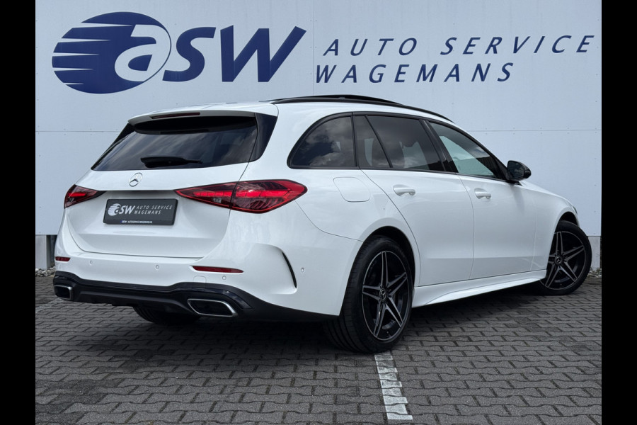 Mercedes-Benz C-Klasse Estate 300 e AMG Line | Pano | Trekhaak | Distronic | Memory | 360* Camera