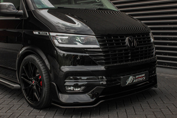 Volkswagen Transporter 2.0 TDI L2H1 150PK BULLI DC DUBBEL CABINE / LEIGHTONVANS BODYKIT / FULL OPTIONS / LEDER / FULL BLACK /APPLE
