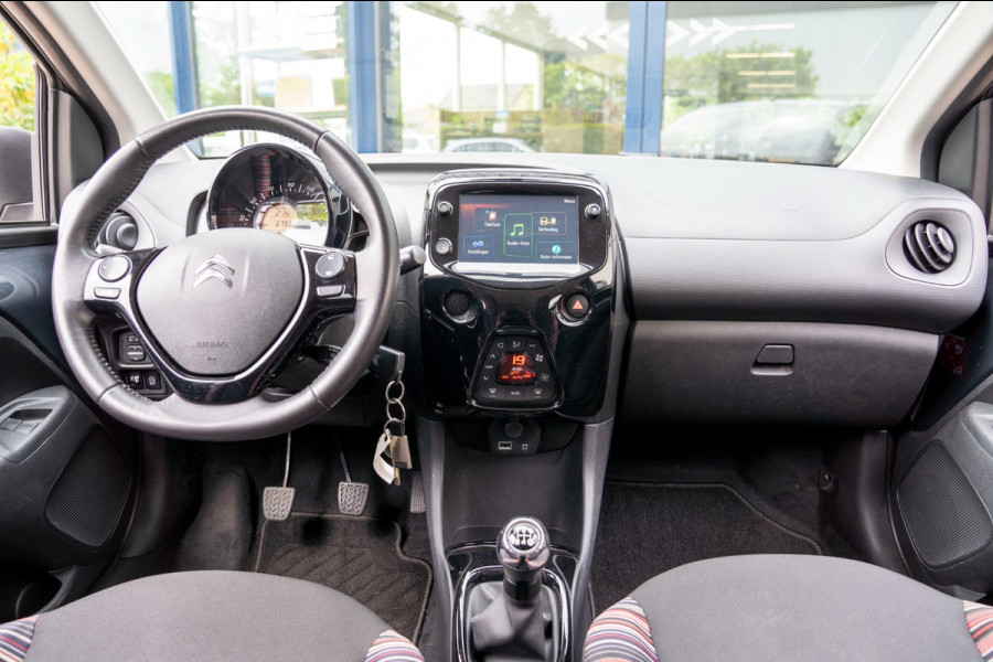 Citroën C1 1.0 VTi Shine 5 Drs|Prijs rijklaar incl 12 mnd garantie| Clima Camera Navi via Carplay Lmv Bluetooth