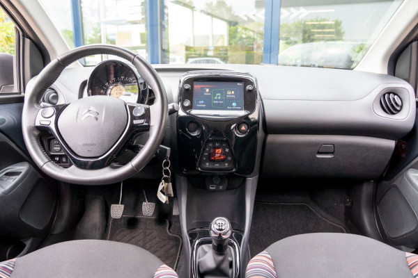 Citroën C1 1.0 VTi Shine 5 Drs|Prijs rijklaar incl 12 mnd garantie| Clima Camera Navi via Carplay Lmv Bluetooth