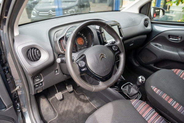 Citroën C1 1.0 VTi Shine 5 Drs|Prijs rijklaar incl 12 mnd garantie| Clima Camera Navi via Carplay Lmv Bluetooth