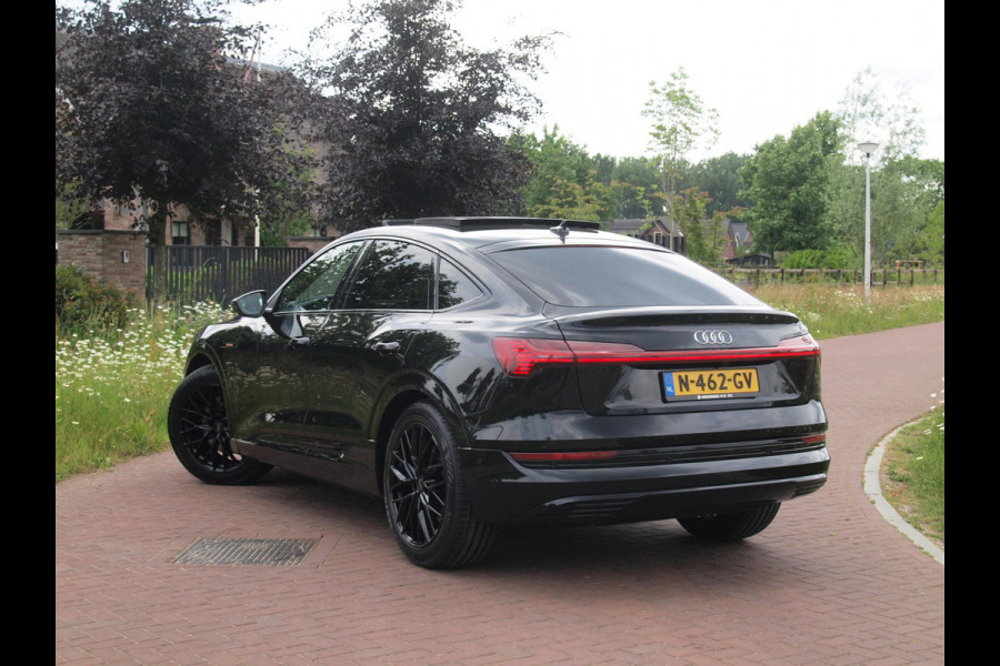 Audi e-tron Sportback 55 quattro Advanced edition Plus 95 kWh | Panoramadak | Camera | ACC | Apple Carplay | Memory stoelen |