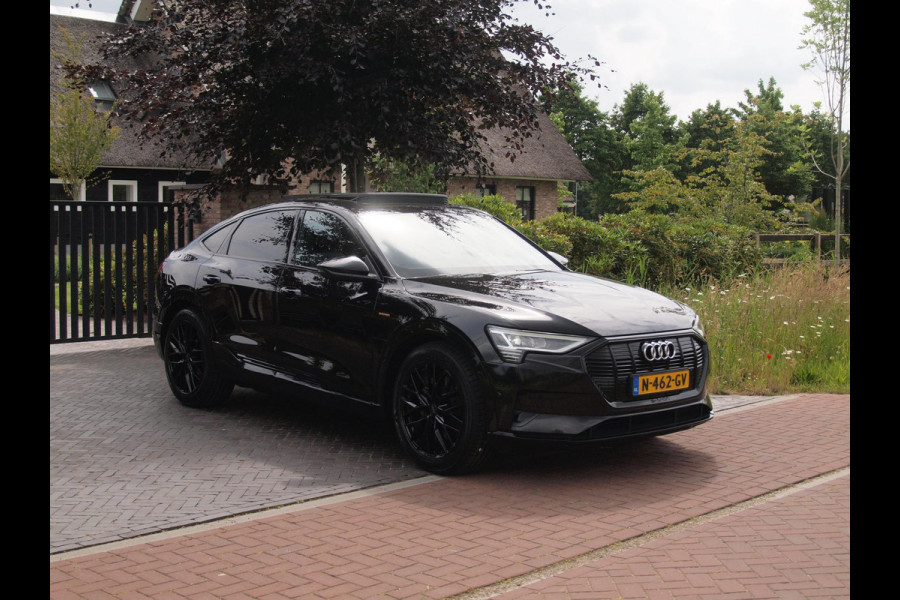 Audi e-tron Sportback 55 quattro Advanced edition Plus 95 kWh | Panoramadak | Camera | ACC | Apple Carplay | Memory stoelen |