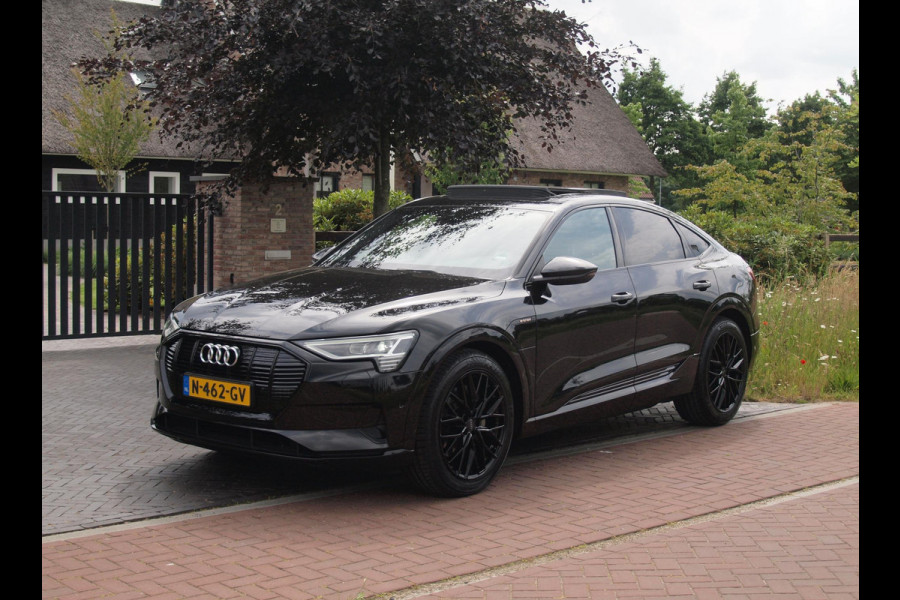 Audi e-tron Sportback 55 quattro Advanced edition Plus 95 kWh | Panoramadak | Camera | ACC | Apple Carplay | Memory stoelen |