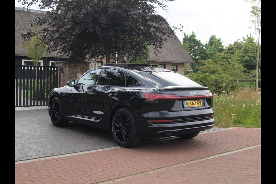 Audi e-tron Sportback 55 quattro Advanced edition Plus 95 kWh | Panoramadak | Camera | ACC | Apple Carplay | Memory stoelen |