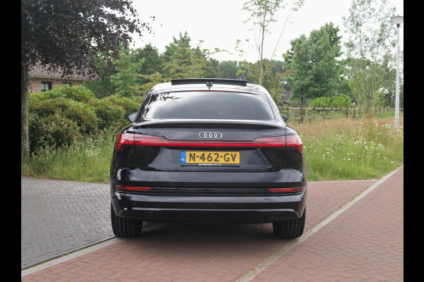 Audi e-tron Sportback 55 quattro Advanced edition Plus 95 kWh | Panoramadak | Camera | ACC | Apple Carplay | Memory stoelen |