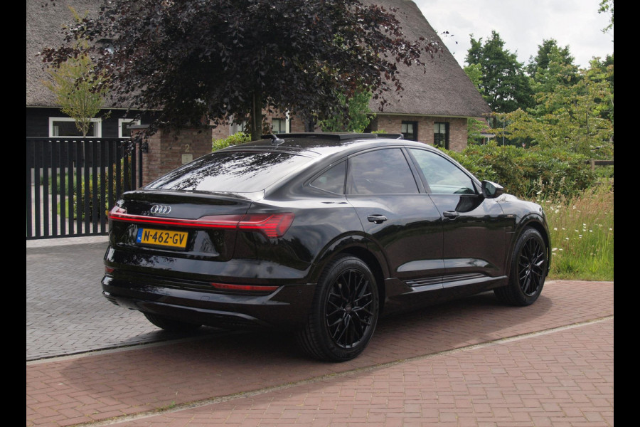 Audi e-tron Sportback 55 quattro Advanced edition Plus 95 kWh | Panoramadak | Camera | ACC | Apple Carplay | Memory stoelen |