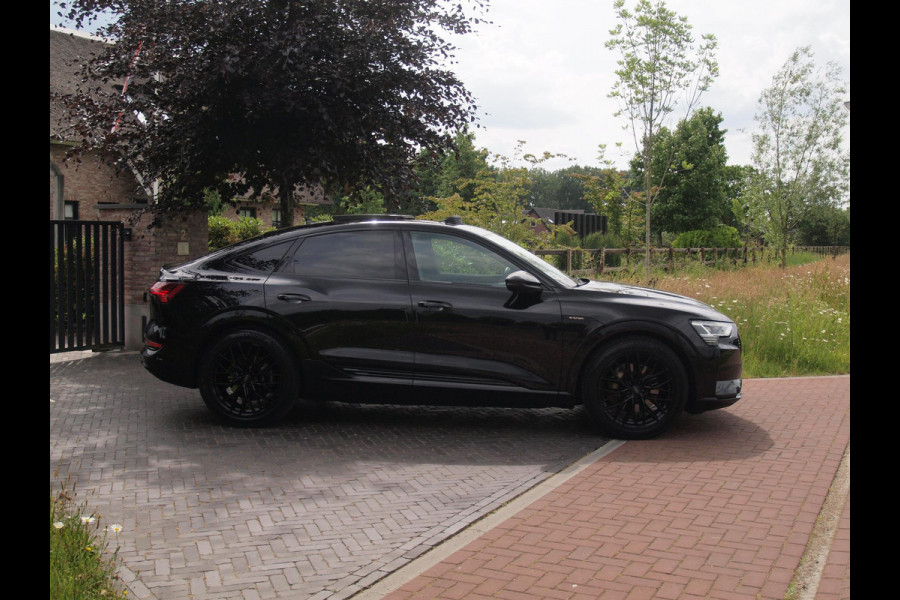 Audi e-tron Sportback 55 quattro Advanced edition Plus 95 kWh | Panoramadak | Camera | ACC | Apple Carplay | Memory stoelen |