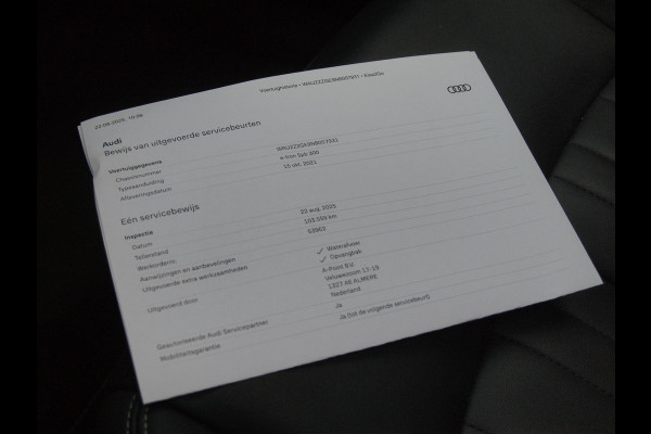 Audi e-tron Sportback 55 quattro Advanced edition Plus 95 kWh | Panoramadak | Camera | ACC | Apple Carplay | Memory stoelen |