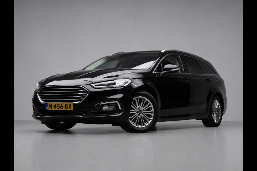 Ford Mondeo Wagon 2.0 IVCT HEV Titanium Sport (APPLE CARPLAY,NAVI,CAMERA,STOELVERWARMING,CRUISE,GETINT,SPORTSTOELEN,LM VELGEN)