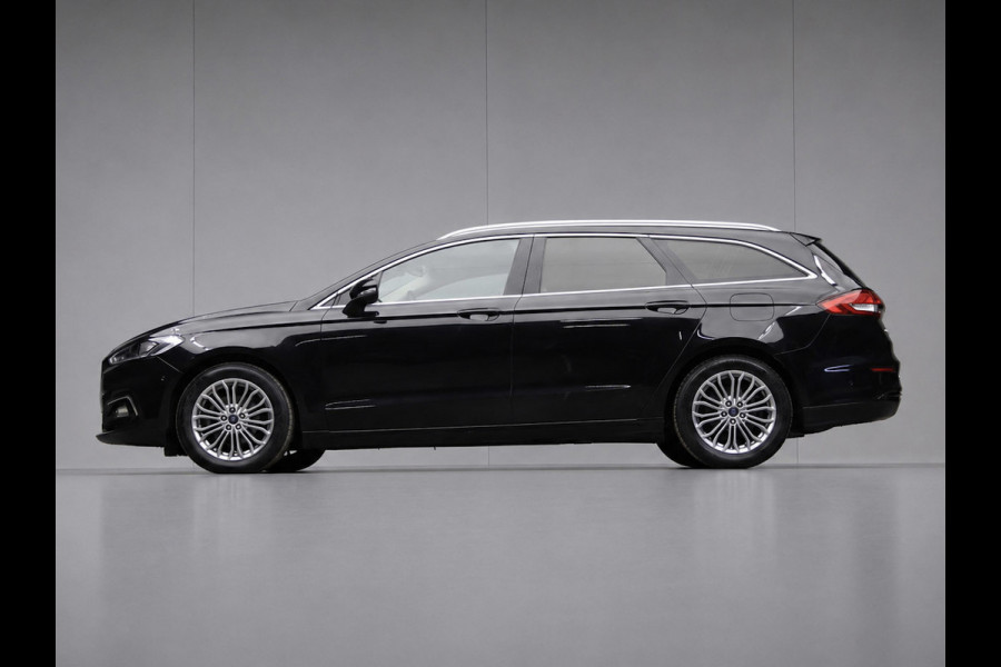 Ford Mondeo Wagon 2.0 IVCT HEV Titanium Sport (APPLE CARPLAY,NAVI,CAMERA,STOELVERWARMING,CRUISE,GETINT,SPORTSTOELEN,LM VELGEN)