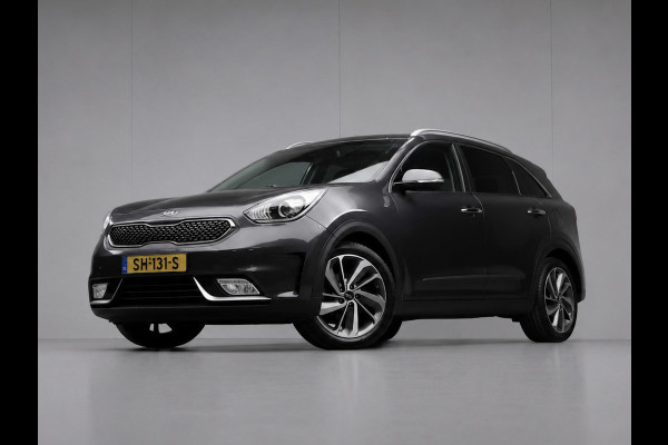 Kia Niro 1.6 GDi Hybrid Style Edition Sport (APPLE CARPLAY,NAVI,CAMERA,STOEL/STUUR VERWARMING,LED,GETINT,SPORTSTOELEN,LM VELGEN)