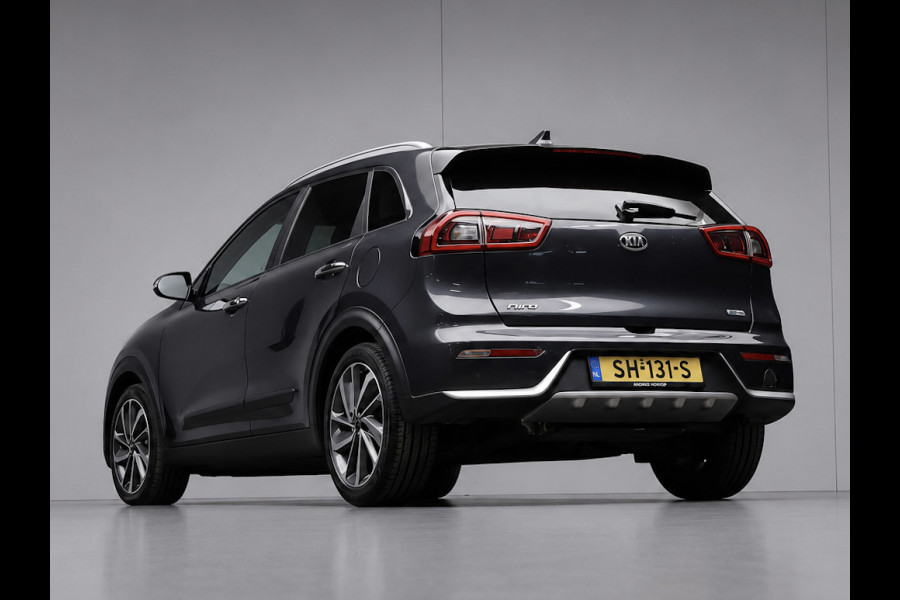 Kia Niro 1.6 GDi Hybrid Style Edition Sport (APPLE CARPLAY,NAVI,CAMERA,STOEL/STUUR VERWARMING,LED,GETINT,SPORTSTOELEN,LM VELGEN)