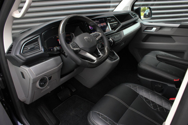 Volkswagen Transporter 2.0 TDI L2H1 204PK BULLI DC DUBBEL CABINE / LEIGHTONVANS BODYKIT / FULL OPTIONS / LEDER / FULL BLACK /APPLE