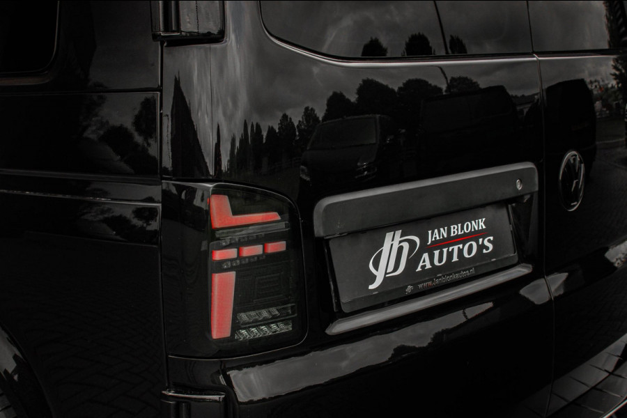 Volkswagen Transporter 2.0 TDI L2H1 204PK BULLI DC DUBBEL CABINE / LEIGHTONVANS BODYKIT / FULL OPTIONS / LEDER / FULL BLACK /APPLE