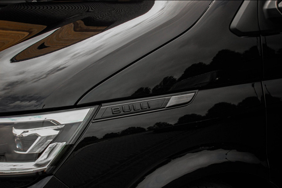 Volkswagen Transporter 2.0 TDI L2H1 204PK BULLI DC DUBBEL CABINE / LEIGHTONVANS BODYKIT / FULL OPTIONS / LEDER / FULL BLACK /APPLE