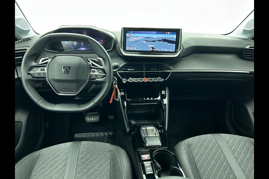Peugeot 208 Peugeot 208 Hybrid 100pk Automaat Allure Navigatie Apple Carplay/Android Auto Airco Parkeer sensoren Cruise Control Led Lichtmetalen Velgen