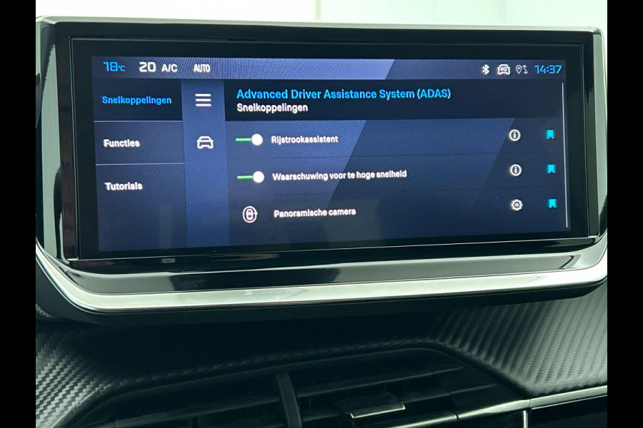 Peugeot 208 Peugeot 208 Hybrid 100pk Automaat Allure Navigatie Apple Carplay/Android Auto Airco Parkeer sensoren Cruise Control Led Lichtmetalen Velgen