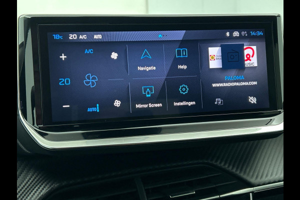 Peugeot 208 Peugeot 208 Hybrid 100pk Automaat Allure Navigatie Apple Carplay/Android Auto Airco Parkeer sensoren Cruise Control Led Lichtmetalen Velgen