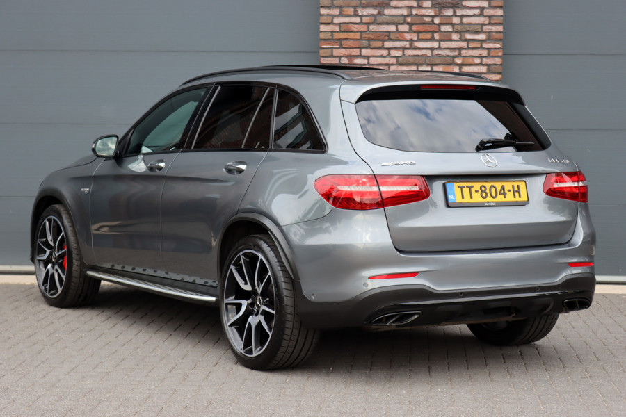 Mercedes-Benz GLC AMG 43 4MATIC | Luchtvering | Distronic+ | Carbon | Memory | Burmester | Panoramadak | HUD | Trekhaak | Nightpakket | Leder | Surround Camera | Keyless Go |