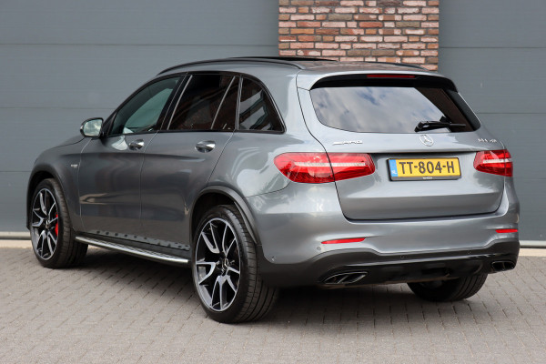 Mercedes-Benz GLC AMG 43 4MATIC | Luchtvering | Distronic+ | Carbon | Memory | Burmester | Panoramadak | HUD | Trekhaak | Nightpakket | Leder | Surround Camera | Keyless Go |