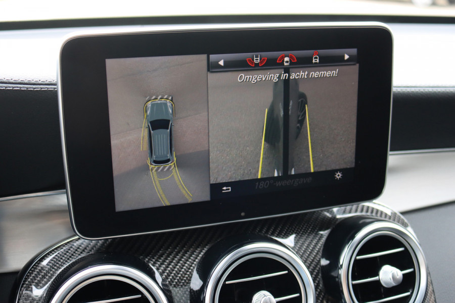 Mercedes-Benz GLC AMG 43 4MATIC | Luchtvering | Distronic+ | Carbon | Memory | Burmester | Panoramadak | HUD | Trekhaak | Nightpakket | Leder | Surround Camera | Keyless Go |