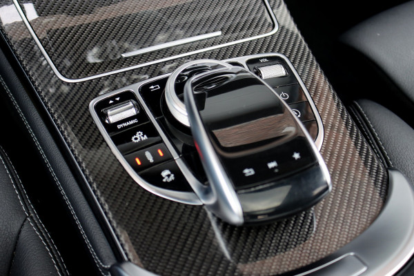 Mercedes-Benz GLC AMG 43 4MATIC | Luchtvering | Distronic+ | Carbon | Memory | Burmester | Panoramadak | HUD | Trekhaak | Nightpakket | Leder | Surround Camera | Keyless Go |