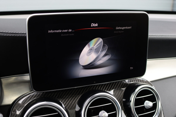 Mercedes-Benz GLC AMG 43 4MATIC | Luchtvering | Distronic+ | Carbon | Memory | Burmester | Panoramadak | HUD | Trekhaak | Nightpakket | Leder | Surround Camera | Keyless Go |