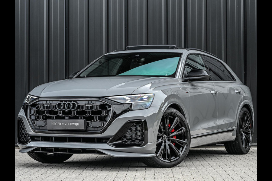 Audi Q8 60 TFSI e quattro Pro Line S Competition | B&O Advanced | Audi Exclusive | 5 Jaar Garantie | Panoramadak | Massage Stoelen | 4 Wiel Besturing | Alcantara hemel | Soft-close | Stoel Ventilatie | Elektr. Trekhaak | Oled Achterlichten | 360 camera |