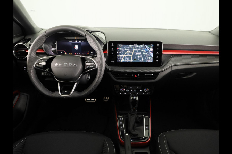 Škoda Fabia Monte Carlo 1.0 TSI 115 pk 7 versn. DSG | Navigatie pakket | Travel assist | Licht en Zicht plus | Verwarmbare voorstoelen | 18 inch lichtmetalen velgen