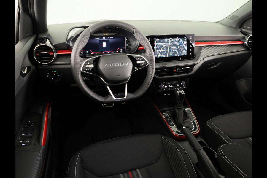 Škoda Fabia Monte Carlo 1.0 TSI 115 pk 7 versn. DSG | Navigatie pakket | Travel assist | Licht en Zicht plus | Verwarmbare voorstoelen | 18 inch lichtmetalen velgen