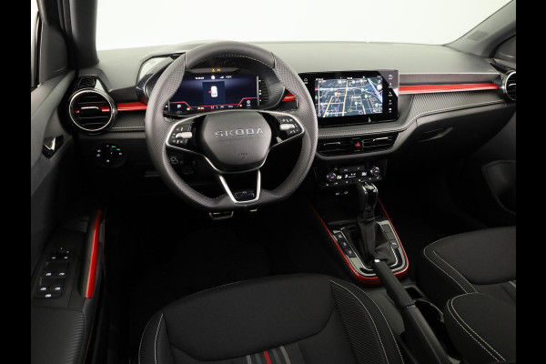 Škoda Fabia Monte Carlo 1.0 TSI 115 pk 7 versn. DSG | Navigatie pakket | Travel assist | Licht en Zicht plus | Verwarmbare voorstoelen | 18 inch lichtmetalen velgen