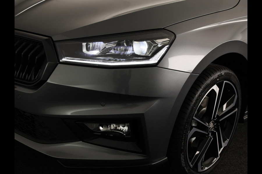 Škoda Fabia Monte Carlo 1.0 TSI 115 pk 7 versn. DSG | Navigatie pakket | Travel assist | Licht en Zicht plus | Verwarmbare voorstoelen | 18 inch lichtmetalen velgen
