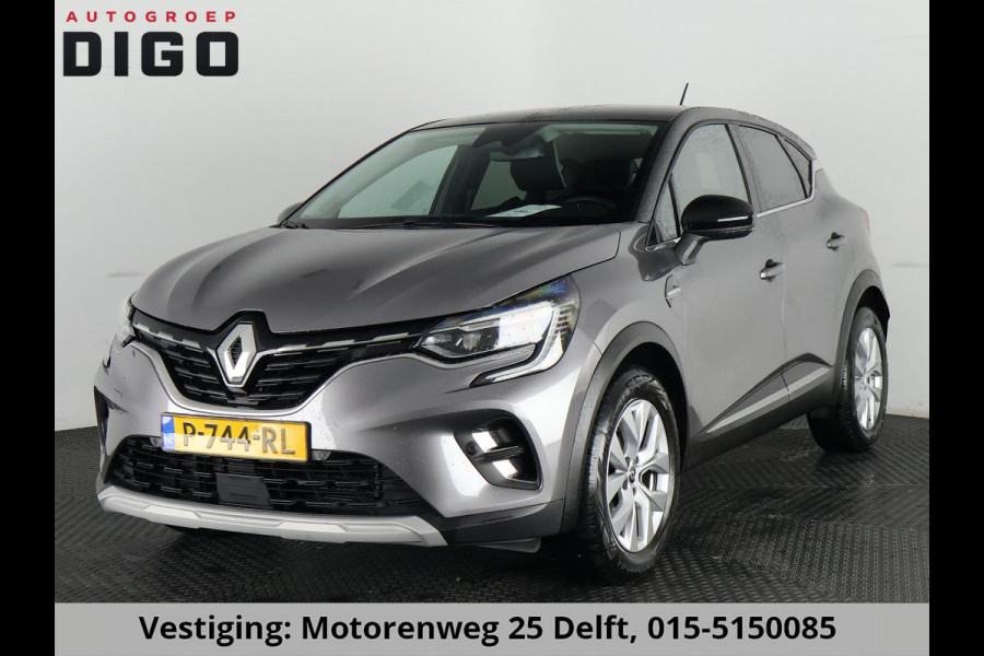 Renault Captur 1.3 TCe 140 PK INTENS 1e EIG GARANTIE 5-2032! NAVIGATIE . PARKEERSENSOREN VOOR & ACHTER .