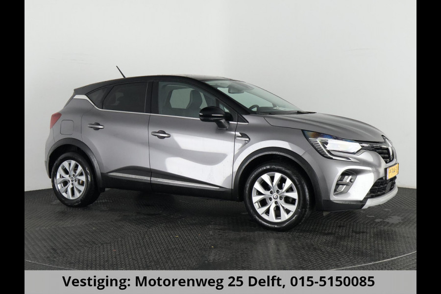 Renault Captur 1.3 TCe 140 PK INTENS 1e EIG GARANTIE 5-2032! NAVIGATIE . PARKEERSENSOREN VOOR & ACHTER .