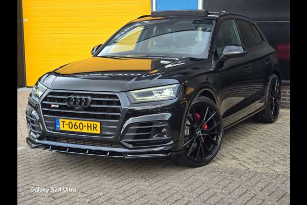 Audi Q5 3.0 TFSI SQ5 Quattro / BTW / Massage / Head Up / Carbon / Leder / Memory / Open Pano / Acc / Dode Hoek / 22 Inch / Matrix