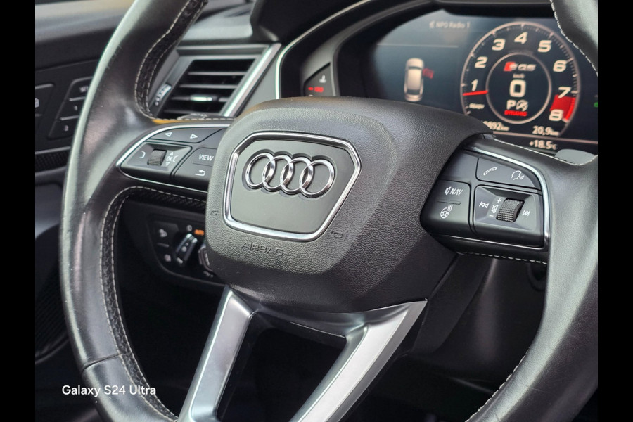 Audi Q5 3.0 TFSI SQ5 Quattro / BTW / Massage / Head Up / Carbon / Leder / Memory / Open Pano / Acc / Dode Hoek / 22 Inch / Matrix