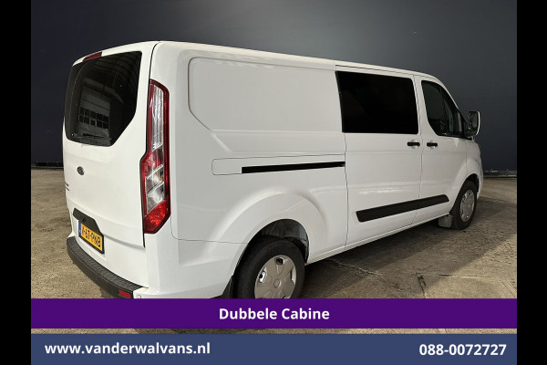 Ford Transit Custom 2.0 TDCI 130pk L2H1 Dubbele Cabine Euro6 Airco | 6-Zits | Camera | Apple Carplay Android Auto, Cruisecontrol, Stoelverwarming, Parkeersensoren, Achterklep