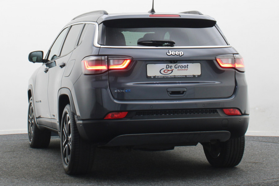 Jeep Compass 4xe 190 Plug-in Hybrid Electric Limited Business Leder/Stof, 360° Camera, Apple Carplay, ACC, Virtual Cockpit, DAB, 18''