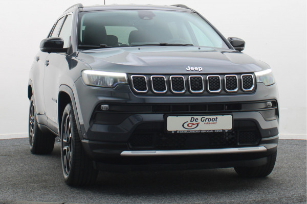 Jeep Compass 4xe 190 Plug-in Hybrid Electric Limited Business Leder/Stof, 360° Camera, Apple Carplay, ACC, Virtual Cockpit, DAB, 18''