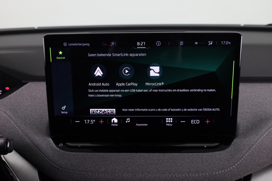 Škoda Enyaq Selection180pk Navigatie via App | Parkeercamera | Parkeersensoren voor en achter | Cruise controle