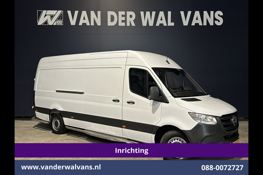 Mercedes-Benz Sprinter 311 CDI Automaat L3H2 *PostNL inrichting* Euro6 Airco | Camera | Schappen Doorloopdeur, 270 Gr. achterdeuren, Sidebars