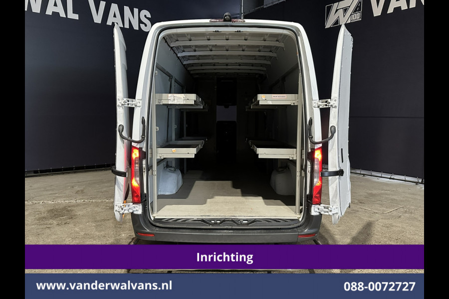 Mercedes-Benz Sprinter 311 CDI Automaat L3H2 *PostNL inrichting* Euro6 Airco | Camera | Schappen Doorloopdeur, 270 Gr. achterdeuren, Sidebars