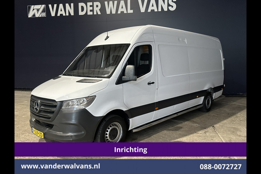 Mercedes-Benz Sprinter 311 CDI Automaat L3H2 *PostNL inrichting* Euro6 Airco | Camera | Schappen Doorloopdeur, 270 Gr. achterdeuren, Sidebars