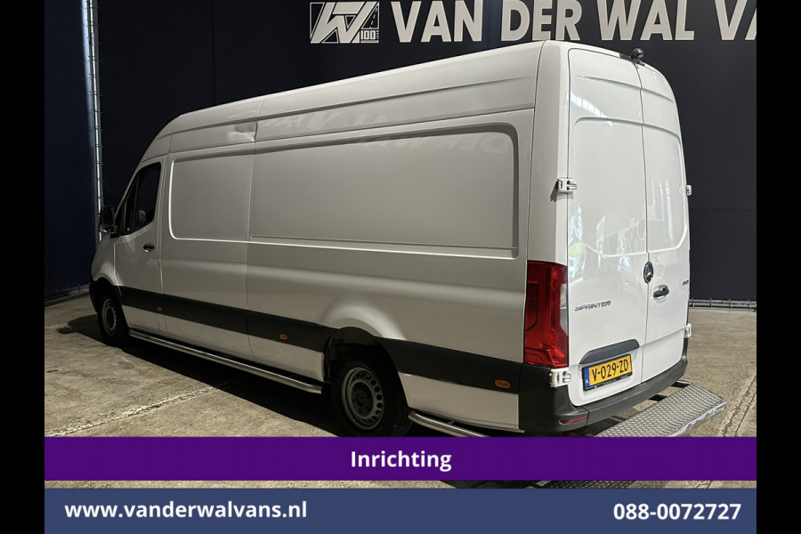 Mercedes-Benz Sprinter 311 CDI Automaat L3H2 *PostNL inrichting* Euro6 Airco | Camera | Schappen Doorloopdeur, 270 Gr. achterdeuren, Sidebars