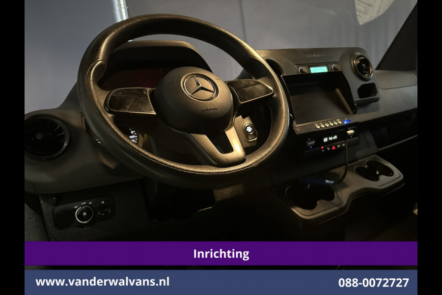 Mercedes-Benz Sprinter 311 CDI Automaat L3H2 *PostNL inrichting* Euro6 Airco | Camera | Schappen Doorloopdeur, 270 Gr. achterdeuren, Sidebars