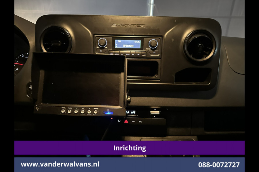 Mercedes-Benz Sprinter 311 CDI Automaat L3H2 *PostNL inrichting* Euro6 Airco | Camera | Schappen Doorloopdeur, 270 Gr. achterdeuren, Sidebars